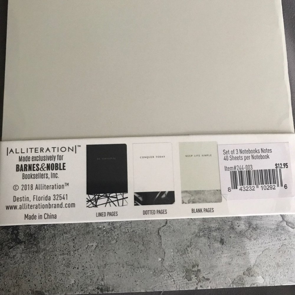 NWT! Set of Notebooks